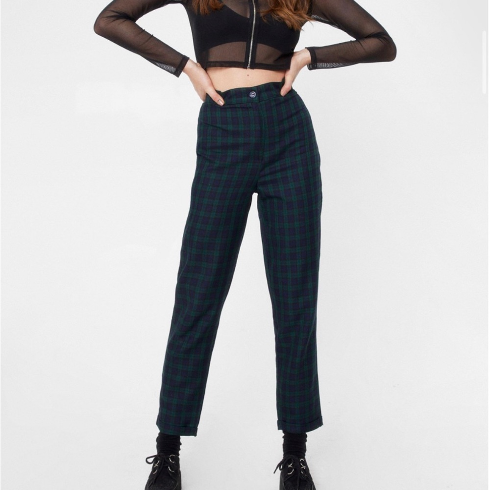 Checkered Pants - image 1